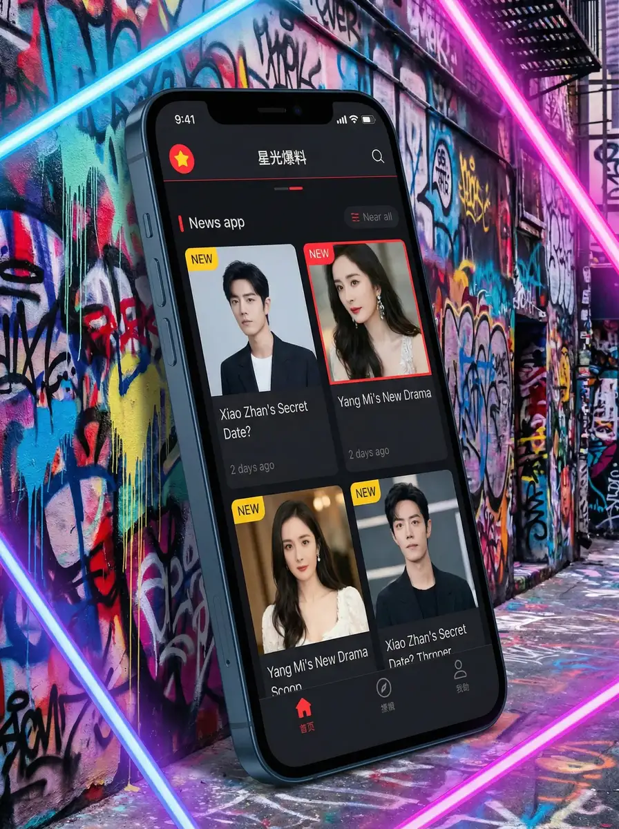 吃瓜社区 APP界面展示 - 掌上吃瓜神器